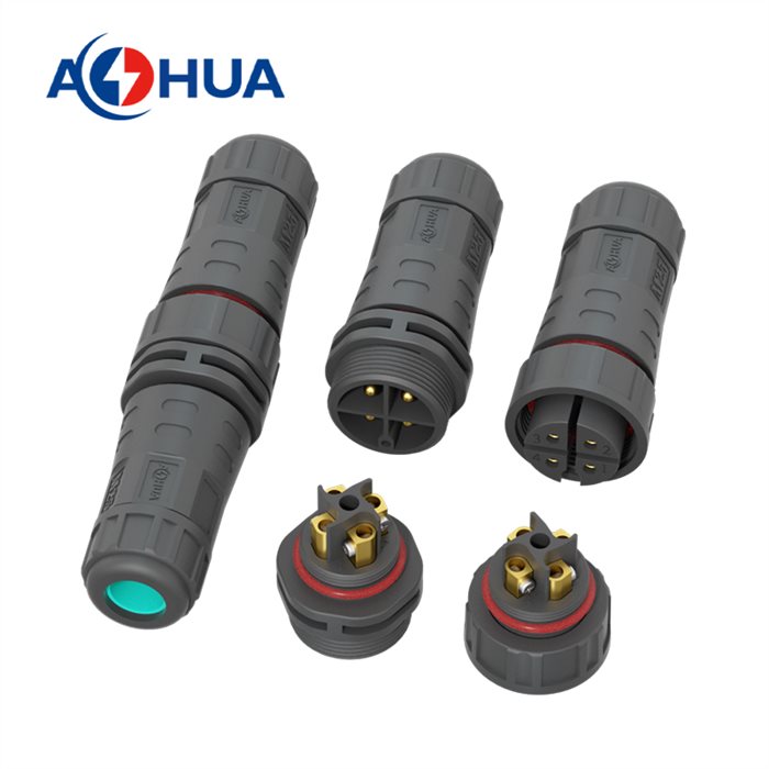 Винтовая фиксация сигнального разъема M25 4PIN проволока к проволоке мужская женская водонепроницаем